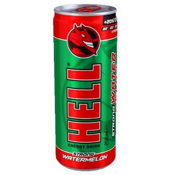 HELL ENERGY DRINK 250ml - (STRONG WATERMELON )