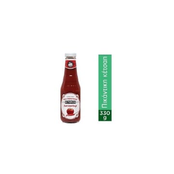 ΚΥΚΝΟΣ ΚΕΤΣΑΠ ΗΟΤ ΓΥΑΛΙΝΗ ΦΙΑΛΗ 330g