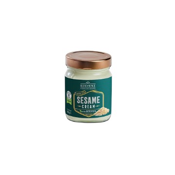 SISINNI ΤΑΧΙΝΙ ME STEVIA ΣΕ ΓΥΑΛΙΝΟ ΒΑΖΟ 380gr. - (ΚΛΑΣΙΚΟ)