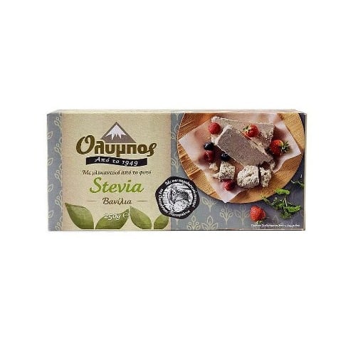 ΟΛΥΜΠΟΣ ΕΔΕΣΜΑ ΣΗΣΑΜΙΟΥ 250gr. - (ΒΑΝΙΛΙΑ ΜΕ ΣΤΕΒΙΑ)