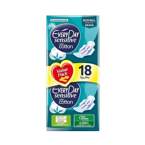 EVERY DAY SENSITIVE NORMAL ULTRA PLUS 18ΤΜΧ