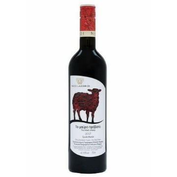 ΛΑΖΑΡΙΔΗ ΜΑΥΡΟ ΠΡΟΒΑΤΟ 700ml ΚΟΚΚΙΝΟ