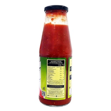 ΚΥΚΝΟΣ ΤΟΜΑΤΑ ΤΡΙΜΜΕΝΗ 680ml - (ΦΙΑΛΗ)