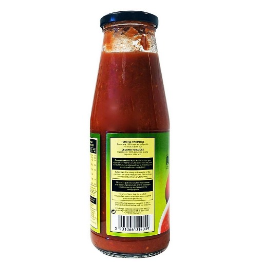 ΚΥΚΝΟΣ ΤΟΜΑΤΑ ΤΡΙΜΜΕΝΗ 680ml - (ΦΙΑΛΗ)