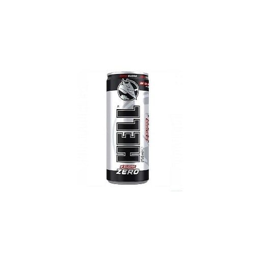 HELL ENERGY DRINK 250ml - (ZERO CALORIES/BLACK)