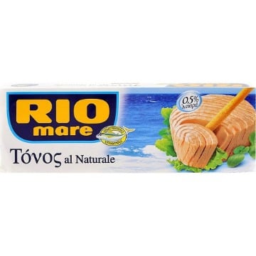 RIO MARE ΤΟΝΟΣ ΣΕ ΝΕΡΟ (2x160gr.) - (NATURAL)