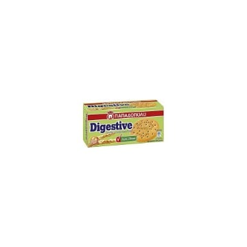 ΠΑΠΑΔΟΠΟΥΛΟΥ DIGESTIVE ΟΛΙΚΗΣ ΧΩΡΙΣ ΖΑΧΑΡΗ 250gr.