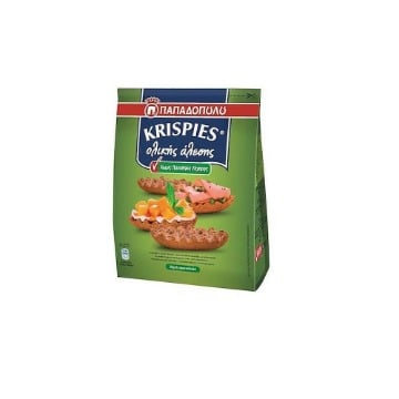 ΠΑΠΑΔΟΠΟΥΛΟΥ KRISPIES 200gr. - (ΟΛΙΚΗΣ) (ΧΩΡΙΣ ΖΑΧΑΡΗ)