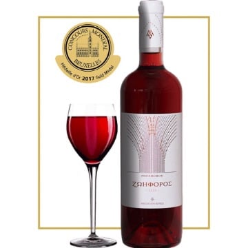ΚΡΑΣΙ ΖΩΗΦΟΡΟΣ ΡΟΖΕ   750ml