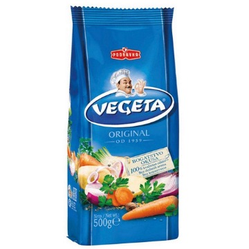 VEGETA ΓΕΥΣΤΙΚΟ ΚΑΡΥΚΕΥΜΑ ΤΡΟΦΙΜΩΝ 500gr