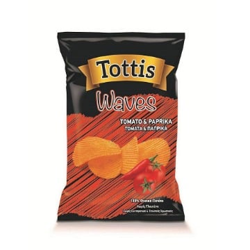 TOTTIS WAVES ΝΤΟΜΑΤΑ ΠΑΠΡΙΚΑ 90gr