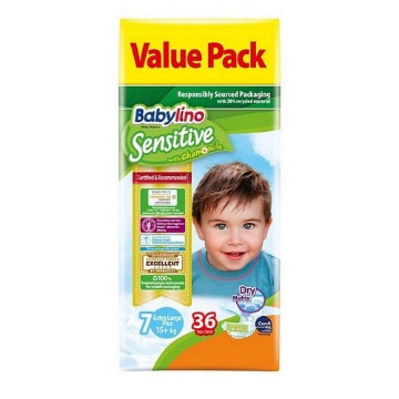 BABYLINO ΠΑΝΑ VALUE SENSITIVE No 7 - (15kg + ) (36τεμ.)