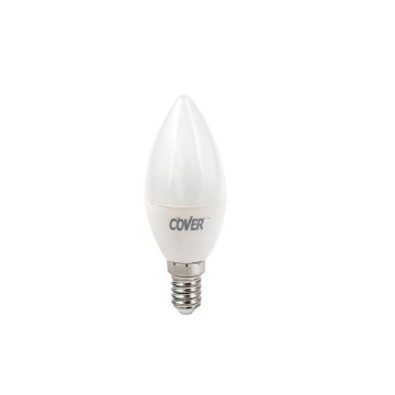 COVER ΛΑΜΠΑ LED 5W ΚΕΡΑΚΙ Ε14 (ΨΥΧΡΟ)