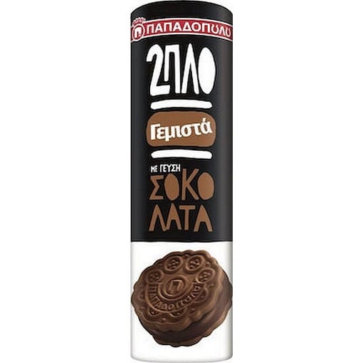 ΠΑΠΑΔΟΠΟΥΛΟΥ ΓΕΜΙΣΤΑ 230gr. ΣΟΚΟΛΑΤΑ ΔΙΠΛΟ