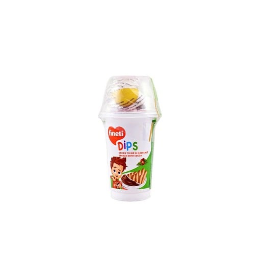Εικόνα της FINETI DIPS ΜΕ ΠΡΑΛΙΝΑ 45g (+ΔΩΡΟ)