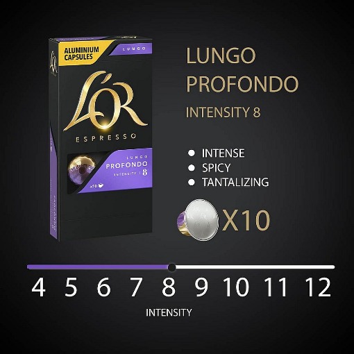 LOR CAPS PROFONDO (10τεμ.) - (LUNGO / ΜΩΒ)