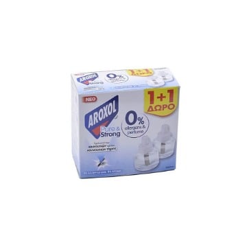 AROXOL ΑΝΤΑΛΛΑΚΤΙΚΟ ΥΓΡΟ 25ml - (PURE & STRONG) (1+1 ΔΩΡΟ)