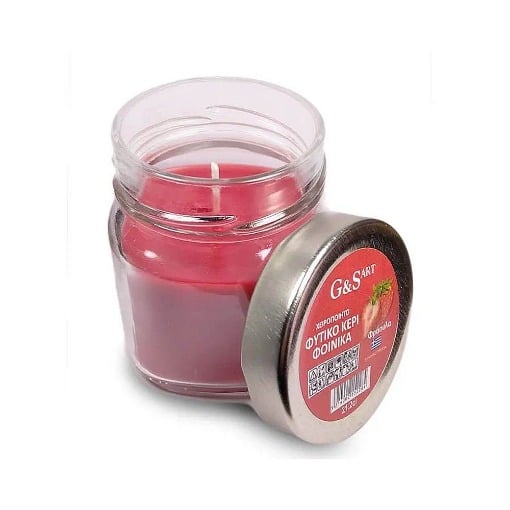 G & S Art Φυτικό Αρωματικό Κερί Φοίνικα Φράουλα 212ml