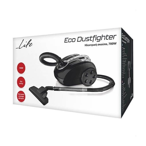 ΗΛΕΚΤΡΙΚΗ ΣΚΟΥΠΑ 700W LIFE ECO DUSTFIGHTER