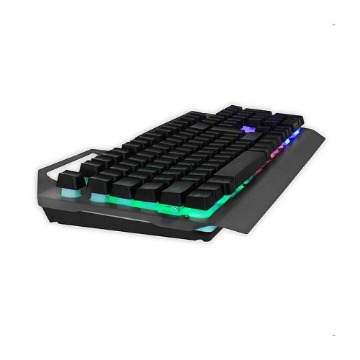ΕΝΣΥΡΜΑΤΟ GAMING ΠΛΗΚΤΡΟΛΟΓΙΟ ΜΕ LED RGB ΟΠΙΣΘΙΟ ΦΩΤΙΣΜΟ NOD DEFENDER