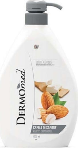 DERMOMED ΚΡΕΜΟΣΑΠΟΥΝΟ 1 lit - (ALMOND KARITE)