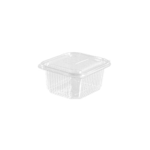 ΘΗΚΗ ΤΕΤΡΑΓΩΝΗ 375gr. (FT208-375) - 50τεμ. - (LUX-PLAST)