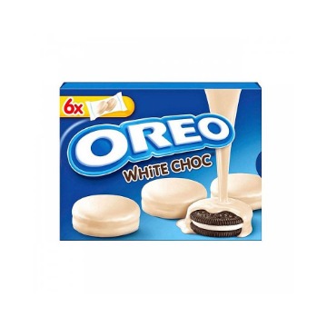 OREO ΜΠΙΣΚΟΤΟ ΕΠΙΚΑΛΥΨΗ ΛΕΥΚΗΣ ΣΟΚΟΛΑΤΑΣ 246gr. - (WHITE CHOC)
