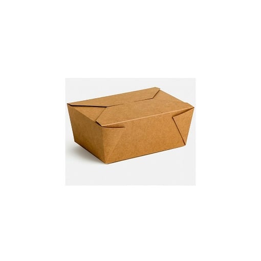 KRAFT DELIVERY BOX No 5 - (75τεμ.) - (18,5x9x5,5cm)(#6a)