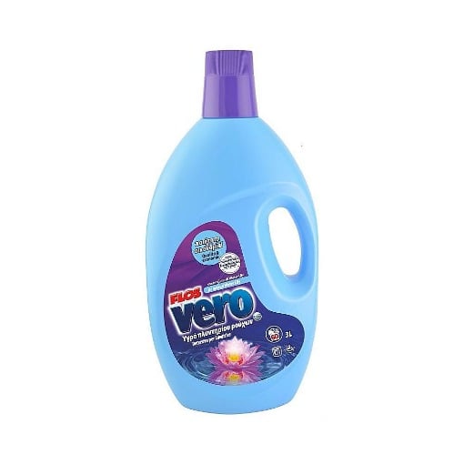 VERO ΥΓΡΟ ΠΛΥΝΤΗΡΙΟΥ ΡΟΥΧΩΝ 3 lit  - (WATER LILY)