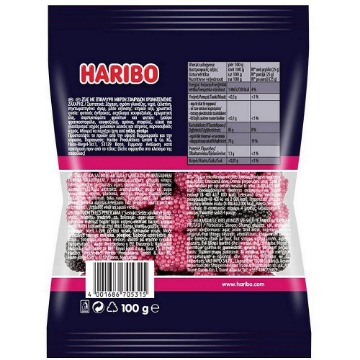 HARIBO ΖΑΧΑΡΩΤΑ 100gr. - (BERRIES)