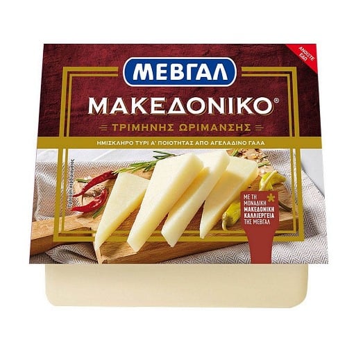 ΜΕΒΓΑΛ ΤΥΡΙ ΗΜΙΣΚΛΗΡΟ ΜΑΚΕΔΟΝΙΚΟ 320gr