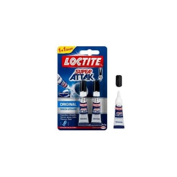 LOCTITE SUPER ATTACK ΚΟΛΛΑ 3gr. (1+1ΔΩΡΟ)