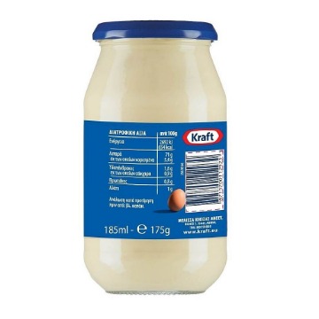 KRAFT ΜΑΓΙΟΝΕΖΑ 185ml - (ΕΛΛΗΝΙΚΗ)