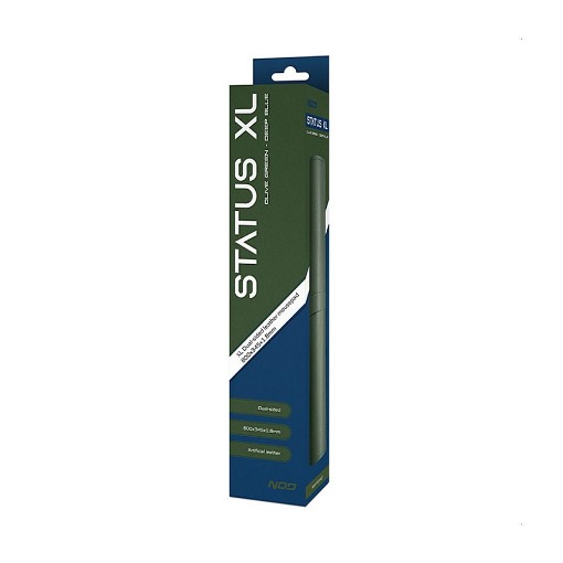 XL ΔΕΡΜΑΤΙΝΟ MOUSEPAD ΔΙΠΛΗΣ ΟΨΗΣ ΛΑΔΙ/ΜΠΛΕ 800x345x1.8mm NOD STATUS XL GREEN-BLUE