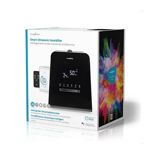 WI-FI ΥΓΡΑΝΤΗΡΑΣ ΥΠΕΡΗΧΩΝ 5.5L NEDIS HUMI150BKW