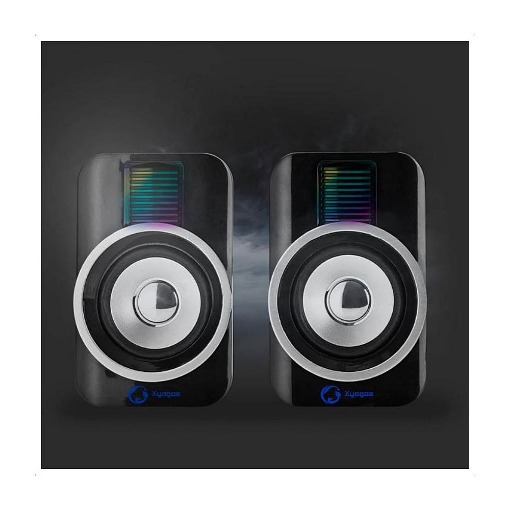 RGB ΣΤΕΡΕΟΦΩΝΙΚΑ ΗΧΕΙΑ GAMING 2.0 10W NEDIS GSPR20020BK