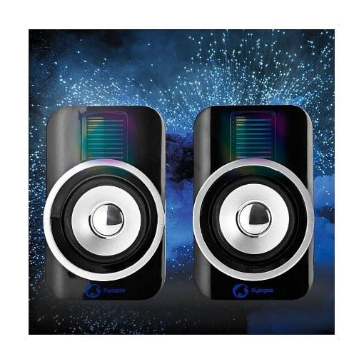 RGB ΣΤΕΡΕΟΦΩΝΙΚΑ ΗΧΕΙΑ GAMING 2.0 10W NEDIS GSPR20020BK
