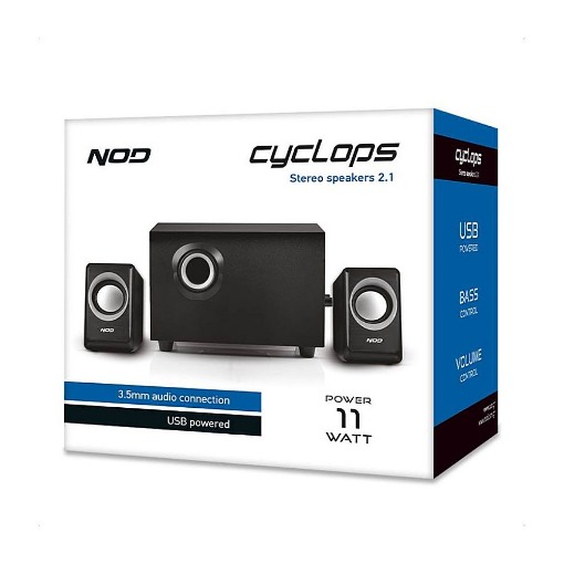 ΣΤΕΡΕΟΦΩΝΙΚΑ ΗΧΕΙΑ 2.1 11W NOD CYCLOPS