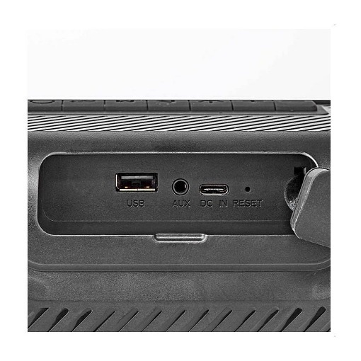 ΦΟΡΗΤΟ TWS ΗΧΕΙΟ BLUETOOTH 30W ΜΕ ΑΦΑΙΡΟΥΜΕΝΗ ΔΕΡΜΑΤΙΝΗ ΛΑΒΗ ΜΕΤΑΦΟΡΑΣ NEDIS SPBB316BK