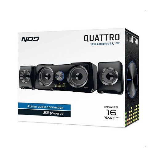 ΣΤΕΡΕΟΦΩΝΙΚΑ ΗΧΕΙΑ 2.2 16W NOD QUATTRO