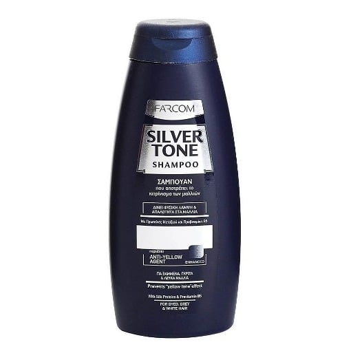 FARCOM SILVER TONE ΣΑΜΠΟΥΑΝ 300ml - (ANTI-YELLOW)