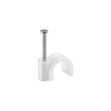 EUROLAMP ΡΟΚΑ 7/25mm ΛΕΥΚΟ (100τεμ)