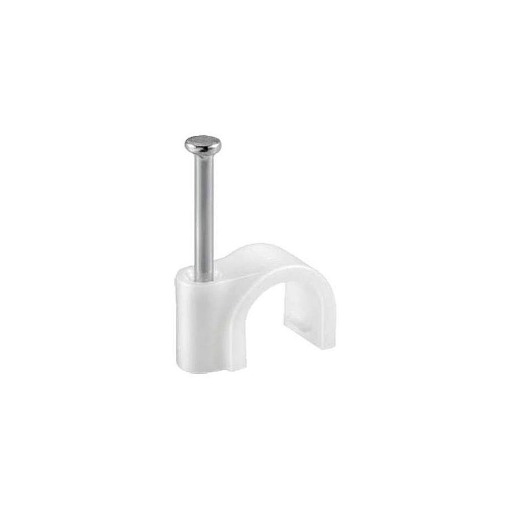 EUROLAMP ΡΟΚΑ 7/25mm ΛΕΥΚΟ (100τεμ)