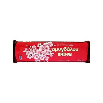 ΙΟΝ ΣΟΚΟΛΑΤΑ ΓΑΛΑΚΤΟΣ ΑΜΥΓΔΑΛΟΥ 270gr. - (No 1215)
