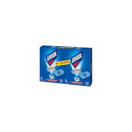 AROXOL ΜΑΤ ΤΑΜΠΛΕΤΕΣ (30+30 ΔΩΡΟ)