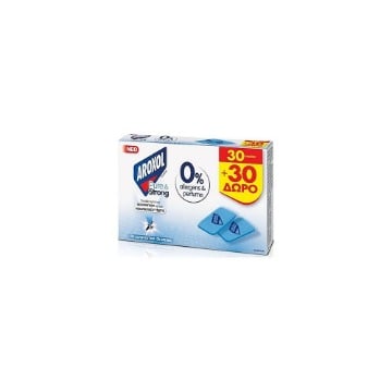 AROXOL ΜΑΤ ΤΑΜΠΛΕΤΕΣ (PURE AND STRONG)  (30+30 ΔΩΡΟ)