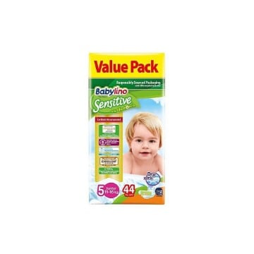 BABYLINO ΠΑΝΑ VALUE SENSITIVE No 5 (11-16kg) (44τεμ.)