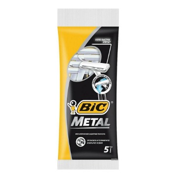 BIC ΞΥΡΑΦΑΚΙΑ METAL BLADES (5τεμ.)