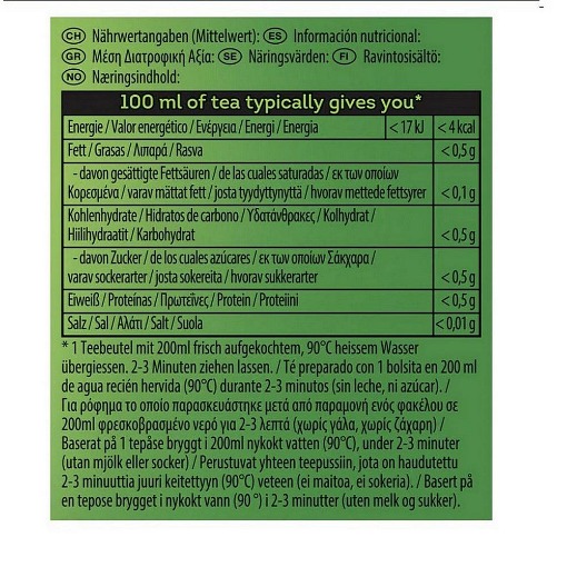 LIPTON ΠΡΑΣΙΝΟ ΜΑΝΤΑΡΙΝΙ ΠΟΡΤΟΚΑΛΙ 20Χ1.8g