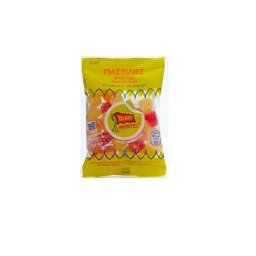 ΠΑΣΤΙΛΙΕΣ ΦΡΟΥΤΩΝ  ΒΙΑΠ MENTEL 60g